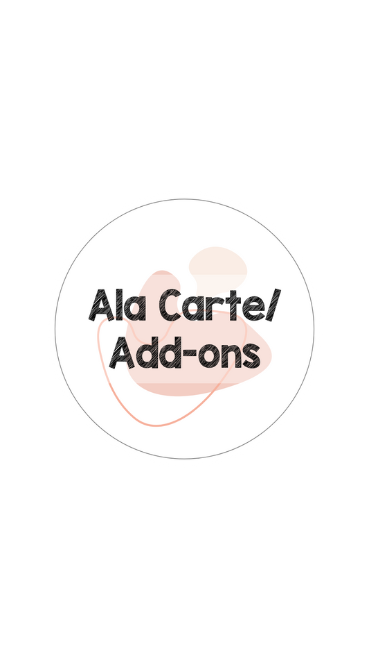 Learning Box Add-ons/ Ala Carte